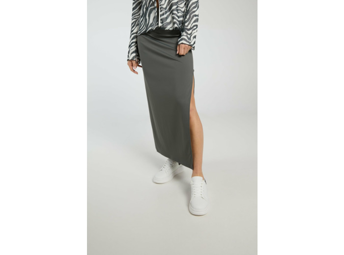 Jupe midi ajustée